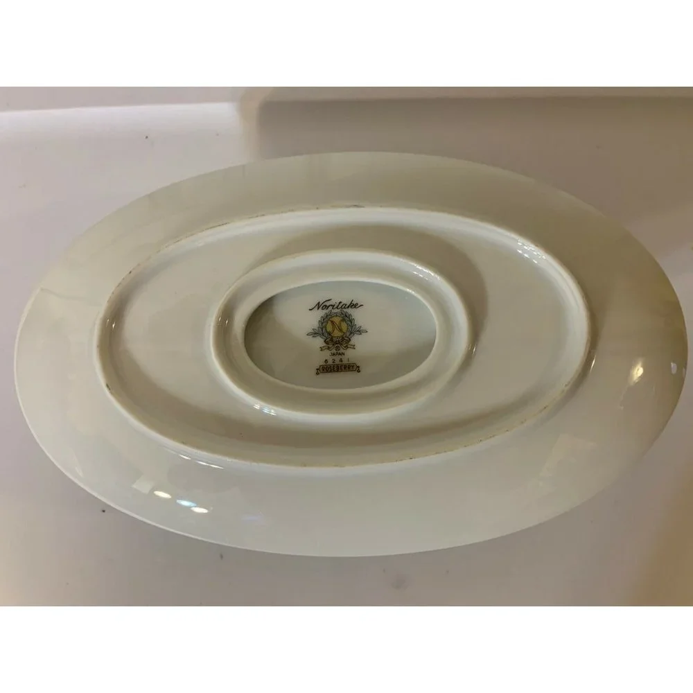 Noritake Roseberry Gravy‎ Boat #6241 Japan
